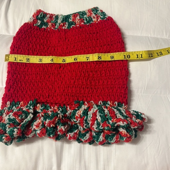 Hand crafted pets Crochet dress - Picture 6 of 6